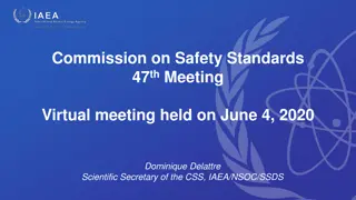 Safety Standards Updates and Publications Summary
