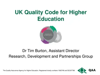 Quality Assurance Agency for Higher Education in the UK