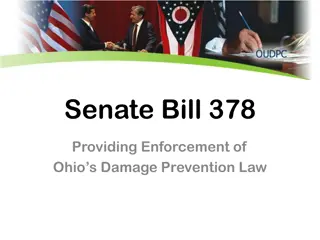 Senate Bill 378 and Its Enforcement in Ohio