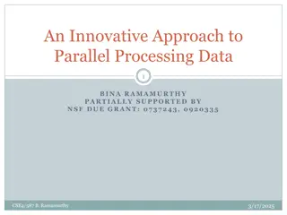 Innovative Approach to Parallel Processing Data and MapReduce Model