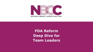 FDA Reform and Accelerated Approval: Challenges and Solutions