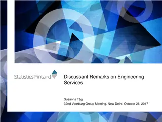 Remarks on Engineering Services Trends: Voorburg Group Meeting 2017