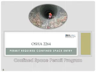 Confined Space Entry Permit Program Guidelines