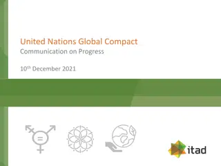 Itad's Commitment to UN Global Compact Principles