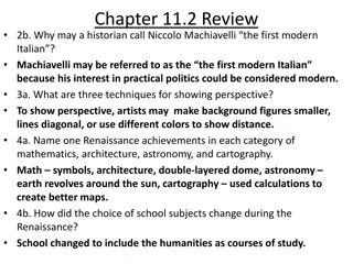 Renaissance Learning Activities