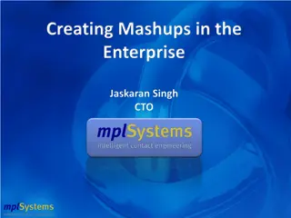 Enterprise Mashup Architecture & Data Integration