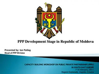 PPP Development Stage in Moldova: Legal Framework, Principles, and Structure