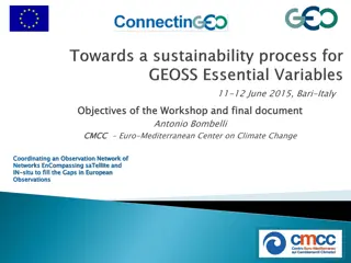 Integrated Approach to Assessing and Coordinating Essential Climate Variables in European Observations