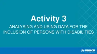 Enhancing Data Accessibility for Inclusion of Persons with Disabilities