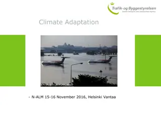Challenges and Initiatives in Climate Adaptation
