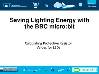 Saving Lighting Energy with BBC micro:bit LED Prototyping