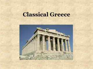 Classical Greece: Golden Age & Daily Life