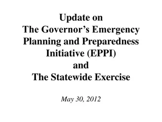 Enhancing State Emergency Preparedness through EPPI Initiative