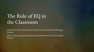 Enhancing Classroom Success Through Emotional Intelligence and Understanding