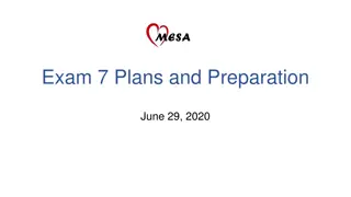 Effective Exam 7 Plans & Preparation Strategies