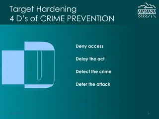 Effective Crime Prevention Through Target Hardening Strategies