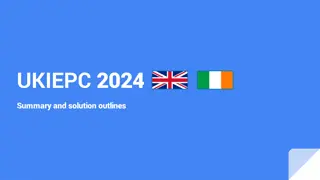 Advanced Problem Solving Techniques in UKIEPC 2024