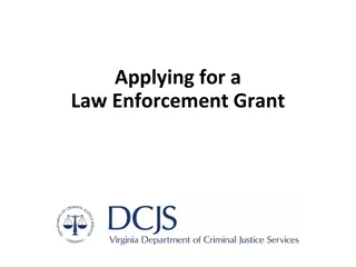 Maximizing Success in Law Enforcement Grant Applications