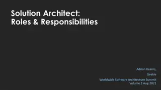 Roles & Responsibilities of a Solution Architect