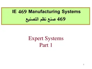 Expert Systems in Manufacturing