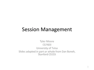 Session Management and Token Security