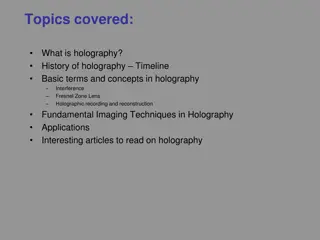 Comprehensive Understanding of Holography