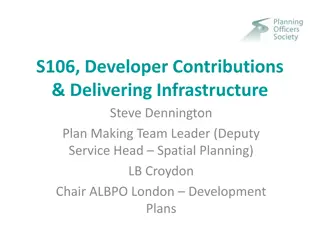 S106 Developer Contributions in Urban Planning