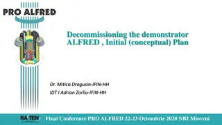 Decommissioning Strategy for ALFRED Demonstrator