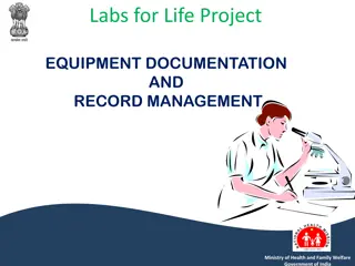 Equipment Documentation and Record Management in Healthcare