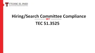 Ensuring Compliance with SB17: Hiring Committee Responsibilities