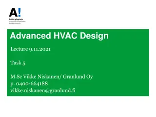 Advanced HVAC Design Task: Model Room Simulation and Device Selection