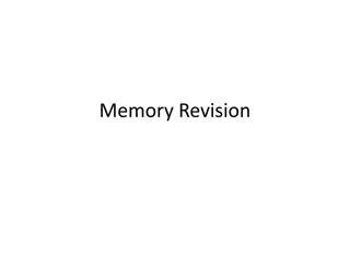 Memory: Models, Types, and Evaluation