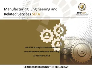 Strategic Initiatives in Closing the Skills Gap for Manufacturing and Engineering