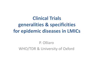 Clinical Trials and Research in Epidemic Diseases: A Comprehensive Overview