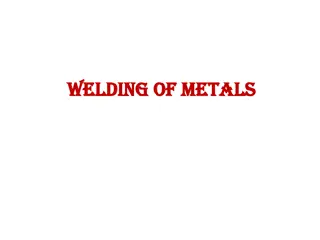 Welding of Metals: Joining and Heating for Fusion