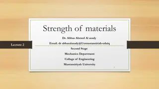 Materials Mechanics Lecture Examples Solutions