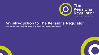 Unleashing the Power of Pensions Regulation Data
