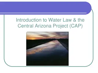 Water Law and the Central Arizona Project (CAP)