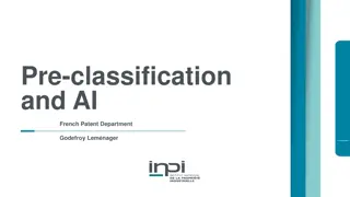 Revolutionizing Patent Preclassification with AI-enabled Automation