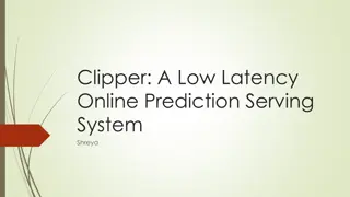 Low Latency Online Prediction Serving System with Modular Architecture