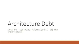 Managing Architecture Debt in Software Systems
