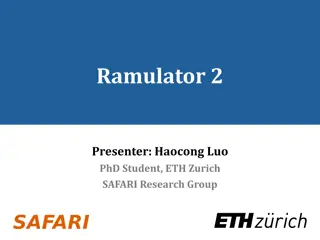 Modern DRAM Simulator Ramulator 2.0 Overview