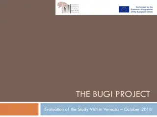 Evaluation of The BUGI Project Study Visit in Venezia