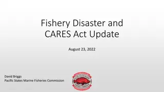 Update on Fishery Disaster and CARES Act Implementation