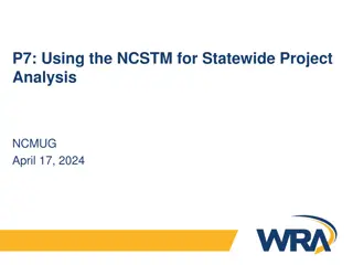 Statewide Transportation Modeling Analysis Overview