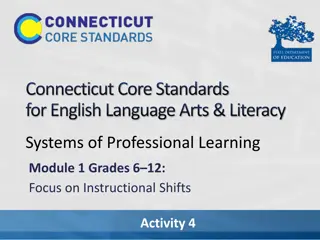 Text Complexity and Academic Language in Grades 6-12