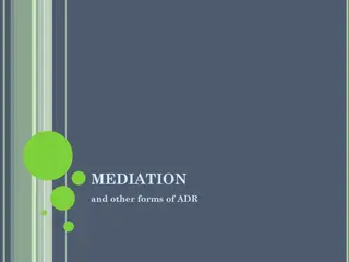 Understanding Mediation Process