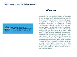 Air Freight Services for Global Shipping