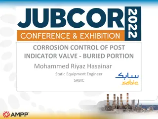 Corrosion Control Methods for Post Indicator Valves in Business Use