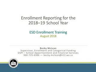 Changes to FTE Calculation for 2018-19 School Year
